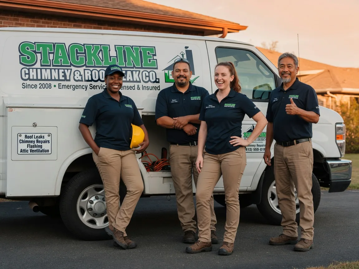 Chimney flashing repair company in Okauchee, WI